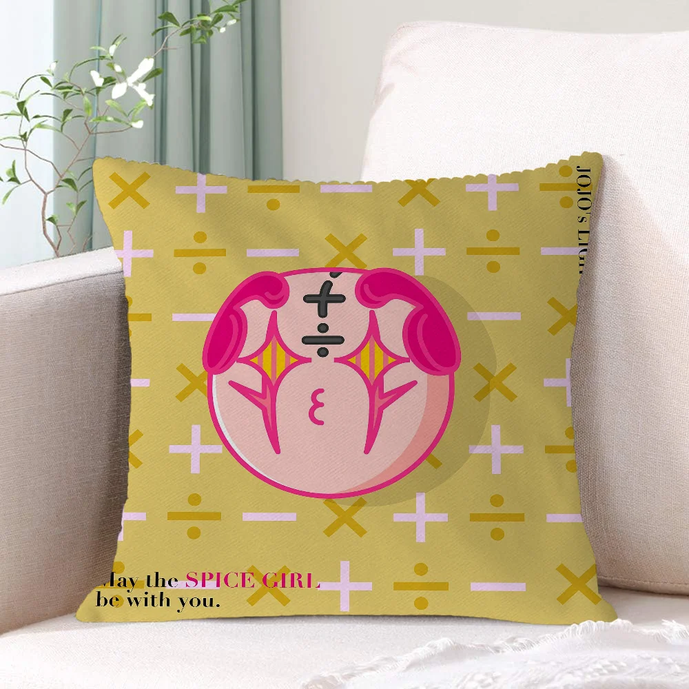 Jojo Персонализированный Чехол Для Подушки Плюшевая Декоративная Квадратная