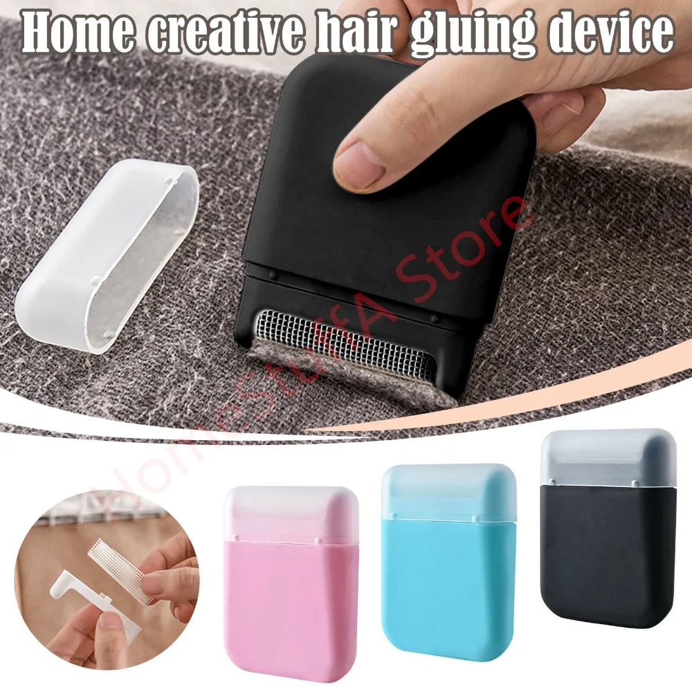 

Two Head Manual Mini Lint Remover Portable Hair Ball Trimmer Lint Shaver Sweater Overcoat Laundry Cleaning Lint Rollers Brushes