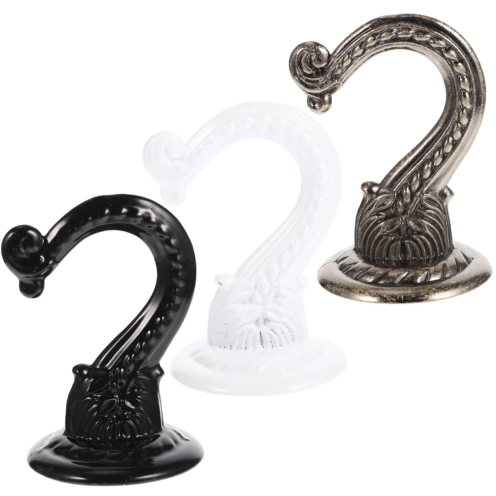 

Hook Hooks Ceiling Wall Hangingfixing Mountedscrewcontrolhanger Metal Orchidtowel Sundries Mountkitchen Coat Home