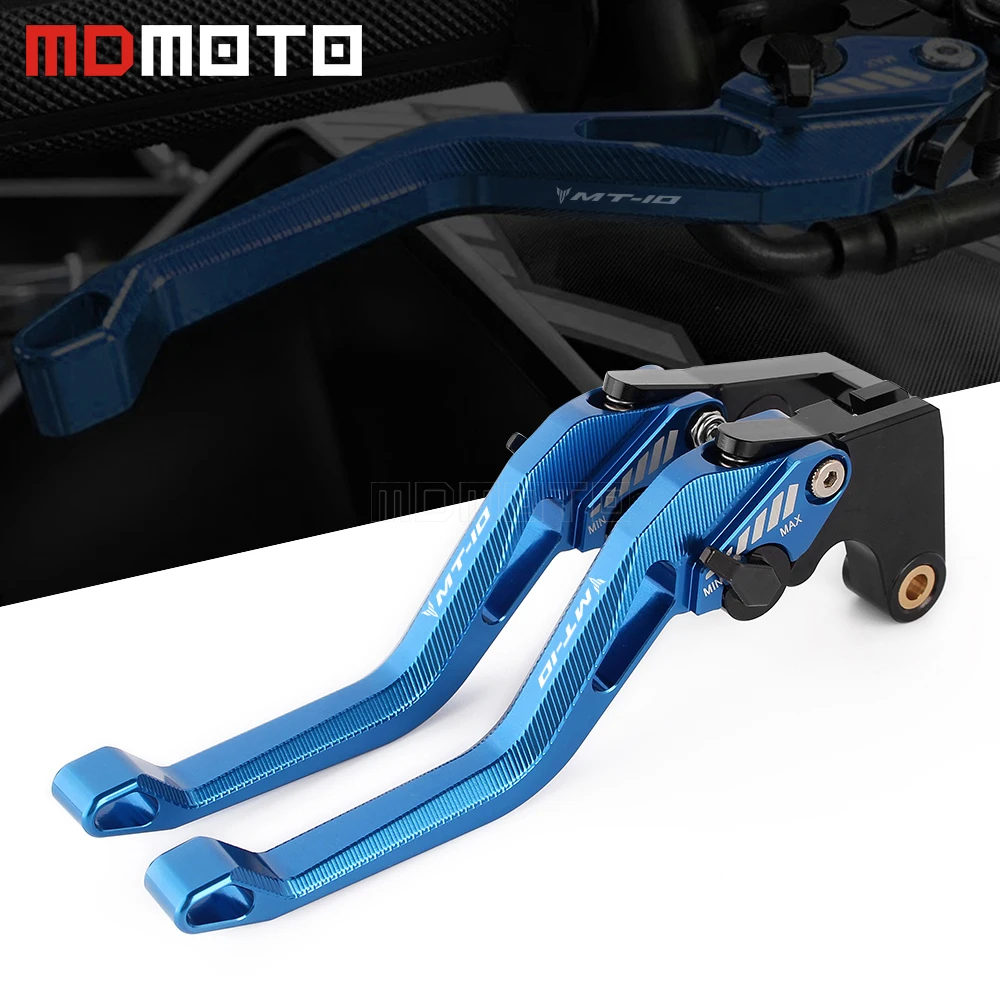 

For YAMAHA MT-10 MT 10 MT10 FZ-10 2021 2020 2019 2018 2017 2016 Motorcycles Handles CNC Aluminum 5D Short Brake Clutch Levers