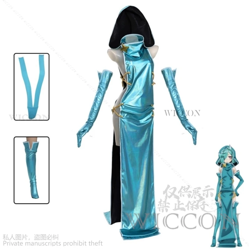 Аниме Gushing Over Magical Girls Anemo Nemo Косплей Костюм I Admire Платье Комбинезоны Парик Женский