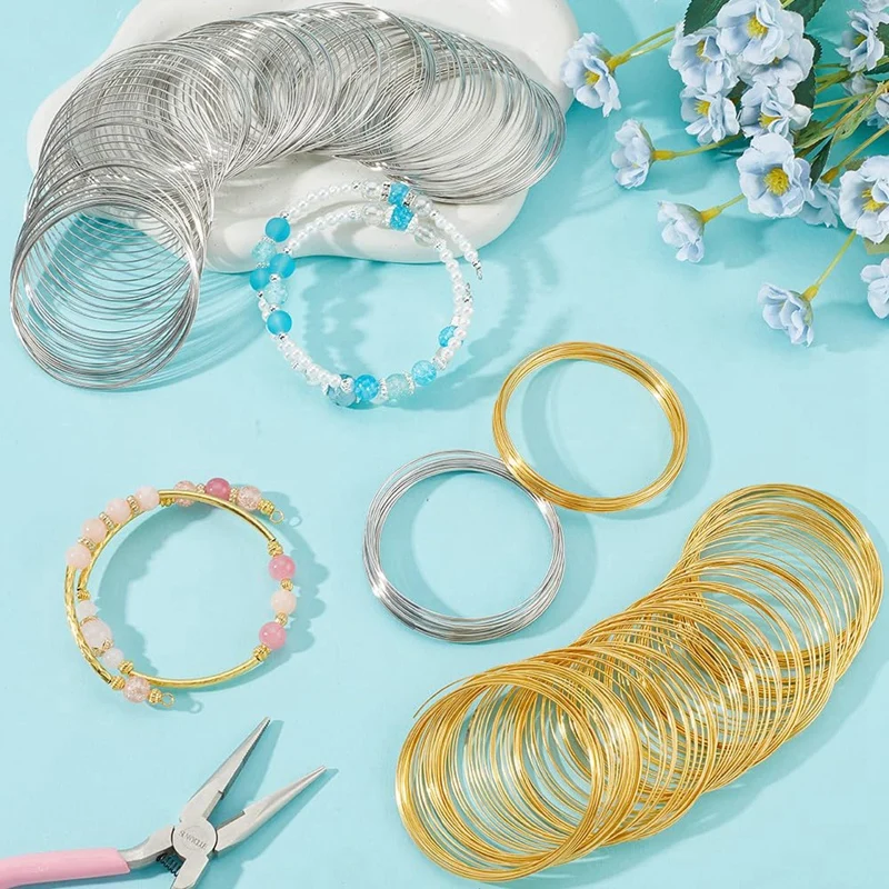 200-петли браслет из проволоки памяти объемные ювелирные изделия проволока