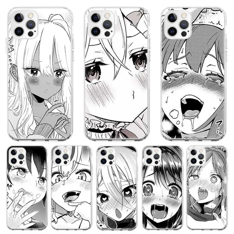 

Silicone Case Coque For iPhone 13 Pro Max 11 12 Pro XS MAX X XR 7 8 6 6S Plus SE 2020 Anime Girl Cartoon Japan Back Cover Funda