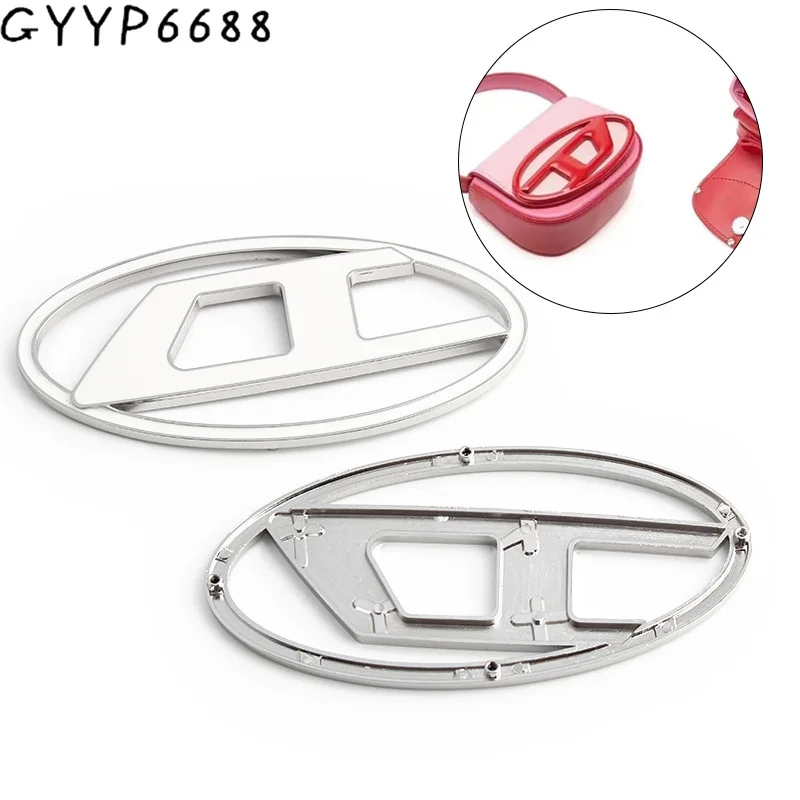 

1-5-20PCS White Steel Oval Shape Metal Locks For Bag Handbag Purse Closure Clasp Lock Buckle DIY Decorative Hardware Accessories