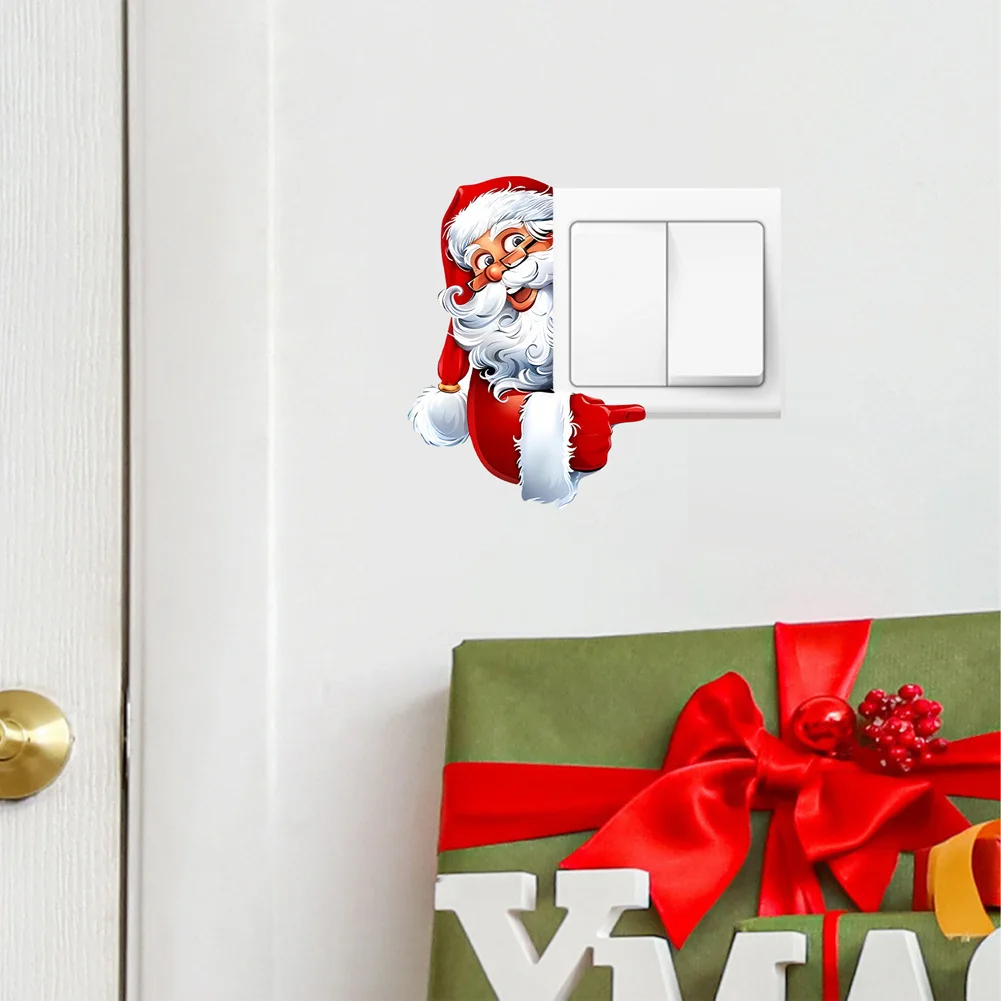Наклейка на стену Санта-Клаус HonC