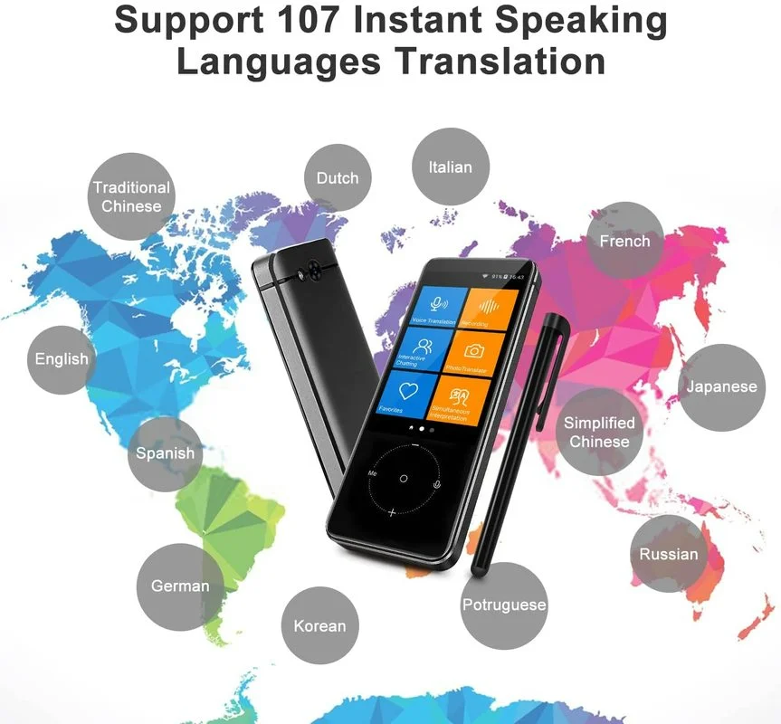 

2022 M9/N9 Instant Voice Translator offline Language Translator In Real Time Smart Voice Translator Portable Instant Translators