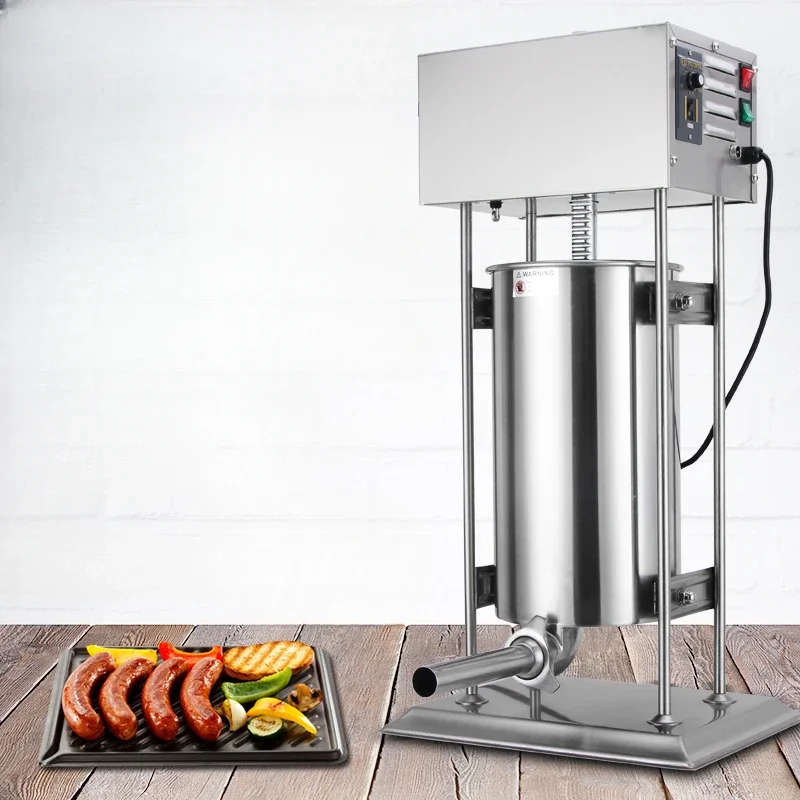 

Электрическая машина для наполнения колбасы, коммерческая вертикальная Большая машина для наполнения колбасы, полностью автоматическая машина для наполнения колбасы из нержавеющей стали 304