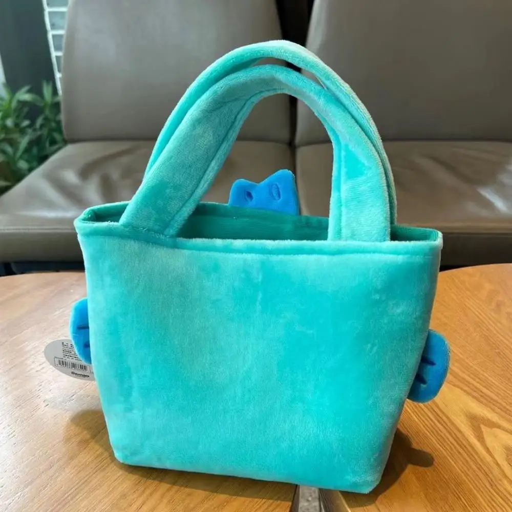 Sanrio Hangyodon вельветовая сумка из полиэстера портативная милая сумка-бенто