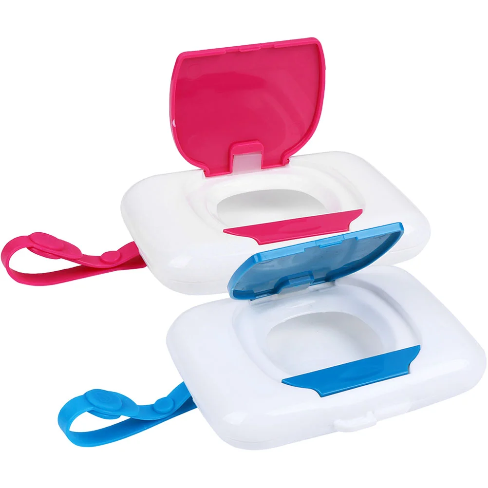 

Wipe Box Small Baby Tissue Case Wet Holder Wipes Dispenser Infant Portable Dispensers Adorable