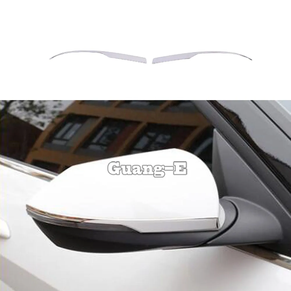 

For Hyundai Elantra Avante 2020 2021 2022 2023 Stainless Steel Back Rear View Rearview Side Mirror Cover Stick Trim Frame 2PCs