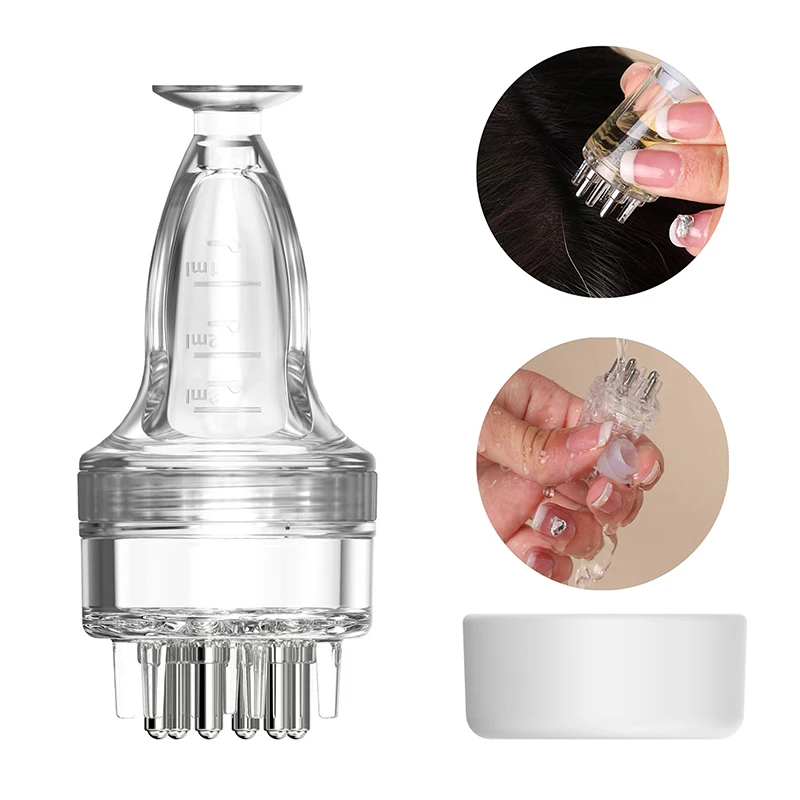 Аппликатор для кожи головы жидкая расческа потенциозных масел жидкий массажер