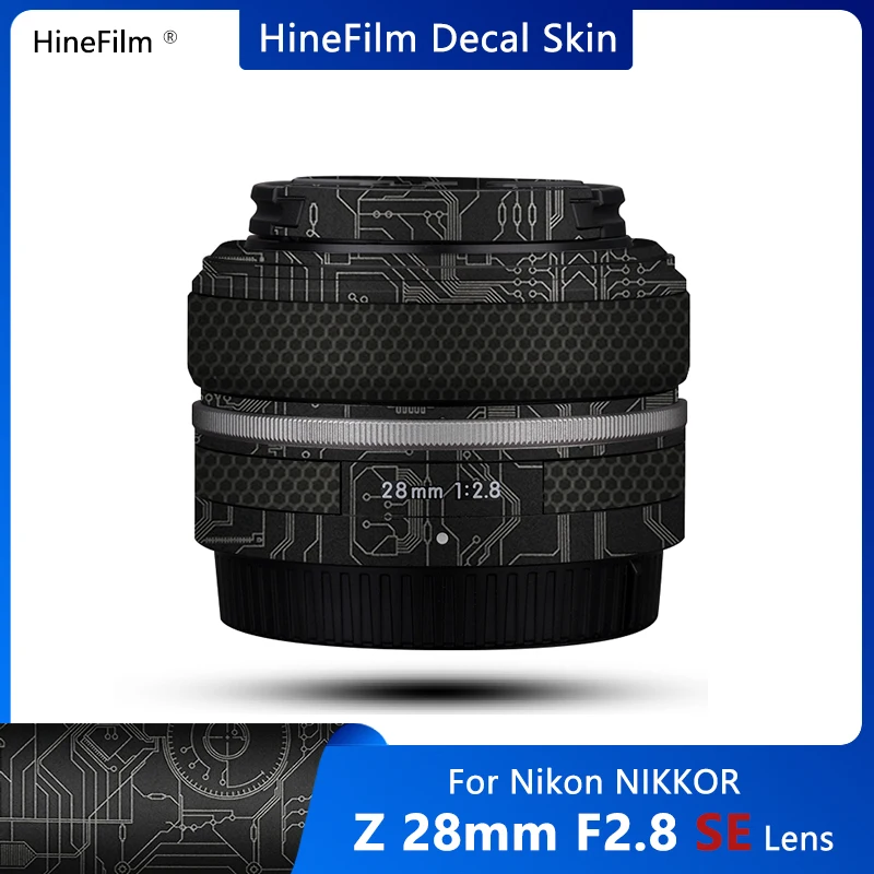 

Nikkor Z28 F2.8 SE Lens Vinyl Decal Skin 28F2.8 SE Anti Scratch Wrap Cover for Nikon Z 28mm f/2.8(SE) Sticker Film