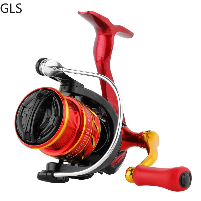 

GLS New 8kg Max Drag Rubber Anti-Slip Grip Fishing Reel 5.1:1 Saltwater/Freshwater Spinning Reel Fishing Tackle