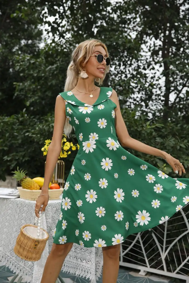 

Женское летнее облегающее платье без рукавов с принтом, модель 2023 года, Пляжная Повседневная Уличная одежда