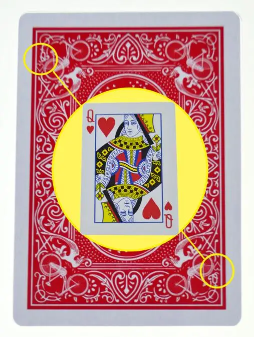 

2021 New Secret Marked Poker Cards See Through Magical Poker Playing Cards Magic Props Party Toys Magic Tricks For Kids