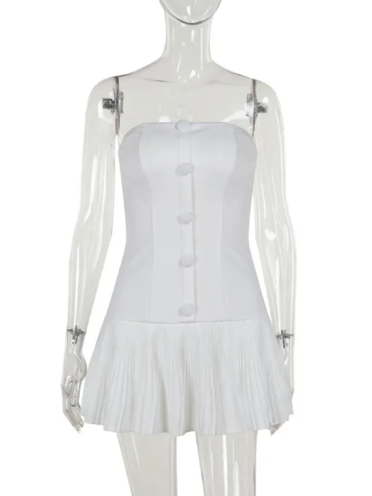 Mozision сексуальное однобортное платье с открытой спиной для женщин однотонное