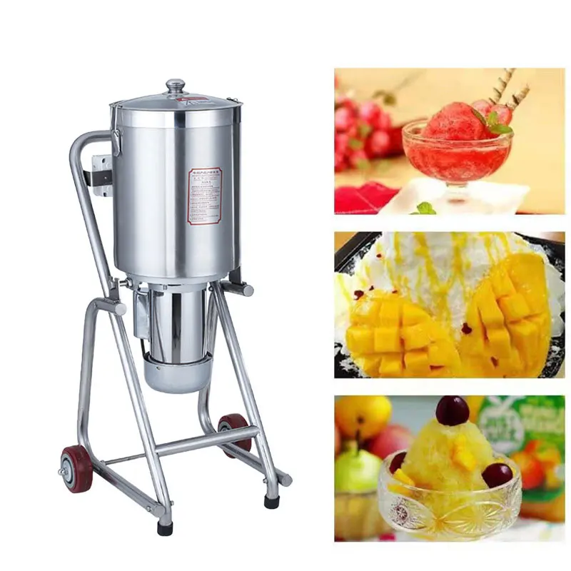 

30L large commercial large smoothie machine, ice crusher, shaved ice machine, blender, milkshake, mung bean iced milk tea shop