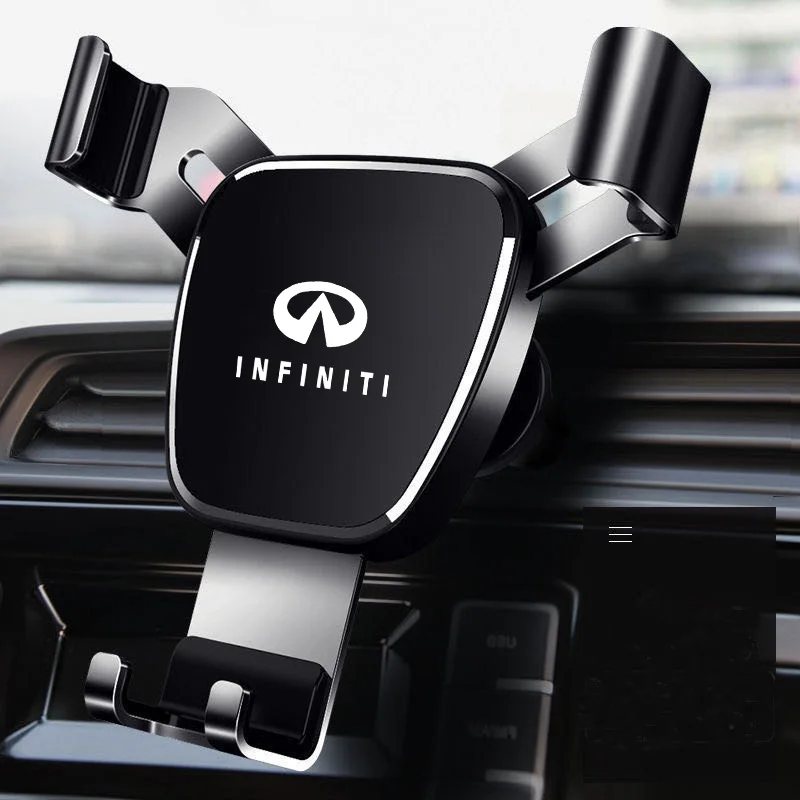 

Car Accessories Interior Air Vent Gravity Car Mobile Phone Holder Navigation Bracket for Infiniti