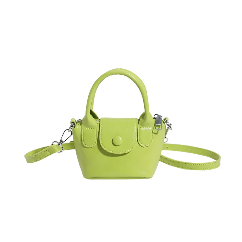 Dumpling Bun 2023 New Trend Fashion Women One Shoulder Crossbody Bag Handheld Change Street Makeup Mouth Red Bag