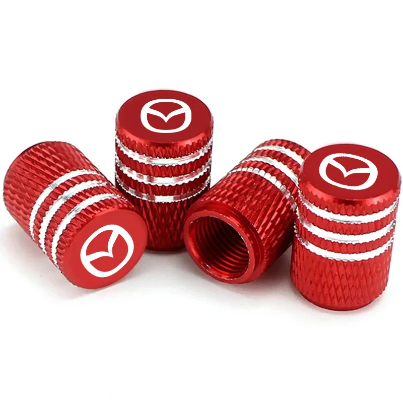 

4 шт., колпачки для клапанов с логотипом автомобиля, колпачки для клапанов шин для Mazda 3 6 RX8 RX7 MX3 Axela Atenza MX5 MX7 CX9 CX5 CX7 CX4, аксессуары