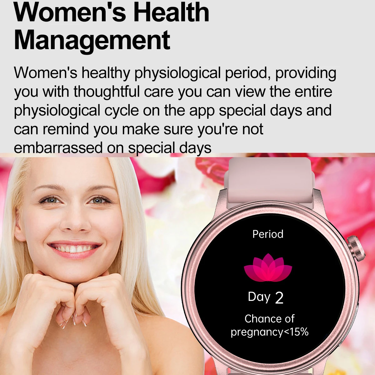 1 39 &quotСмарт-часы для женщин ЭКГ PPG уровень сахара в крови HRV SOS Монитор температуры