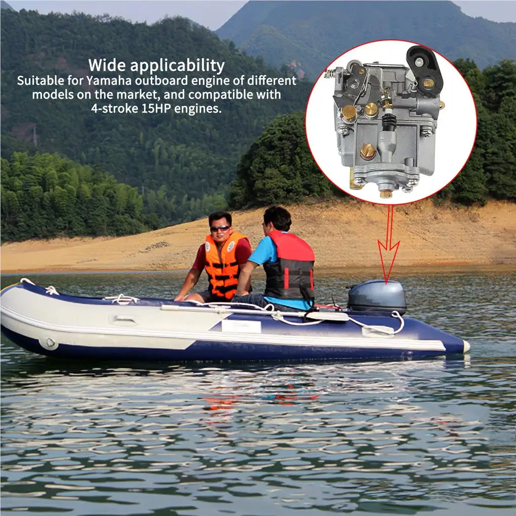 Карбюратор с подвесным мотором 66M-14301-00 4-тактный 15 лошадиных сил универсальные