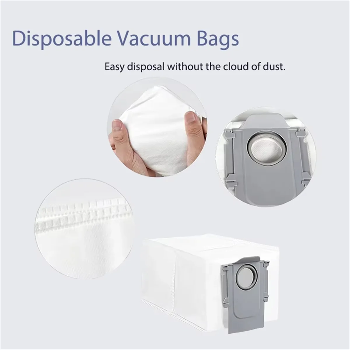 Для Roborock Qrevo S/Qrevo Pro/Qrevo MaxV робот-пылесос часть Hepa-фильтра накладка для швабры