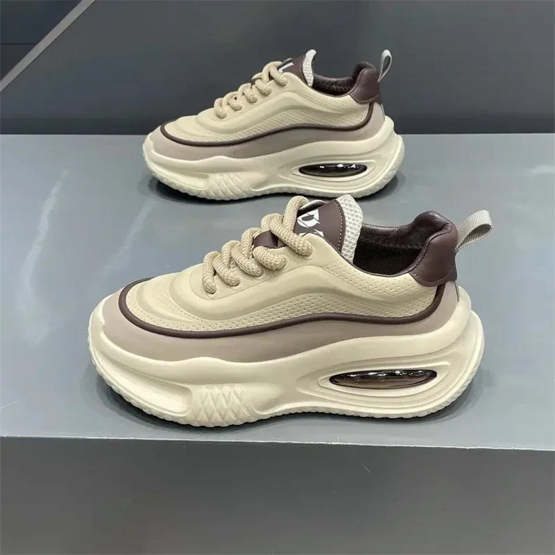 Мужские массивные кроссовки осенняя новая повседневная обувь спортивные на