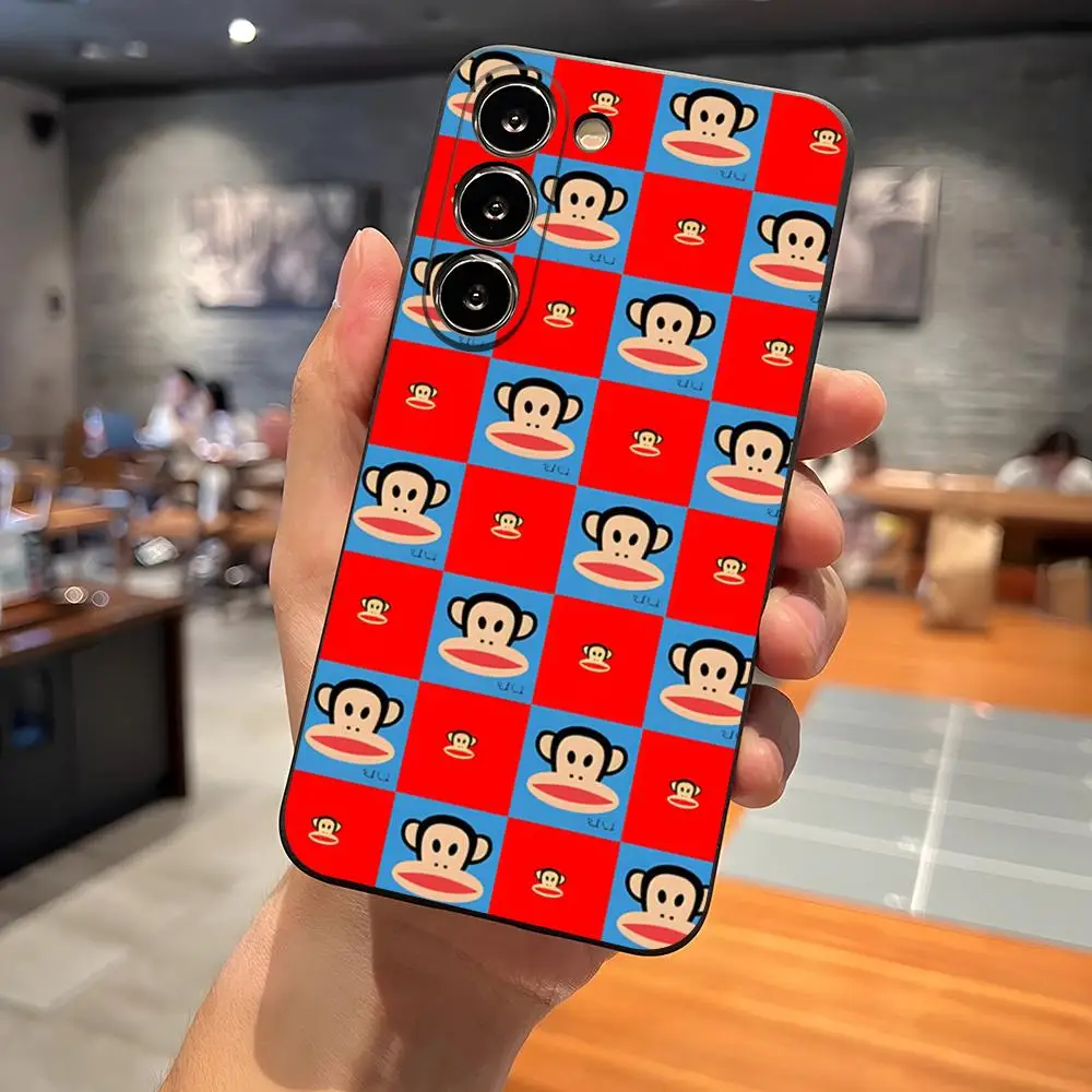P-Paul F-Frank Phone Case For S23 Samsung S24 Ultra S22 S20 Fe S21 Plus Galaxy A54 A34 A24 A53 Back Cover