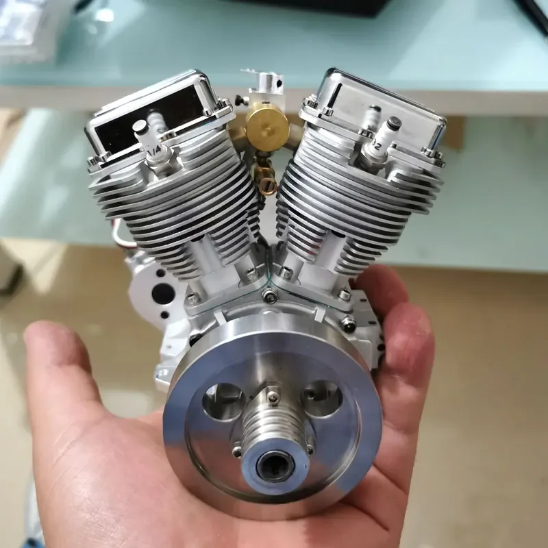 CISON 15.7CC V2 четырехтактный мини-бензиновый двигатель версия RC внутреннего сгорания