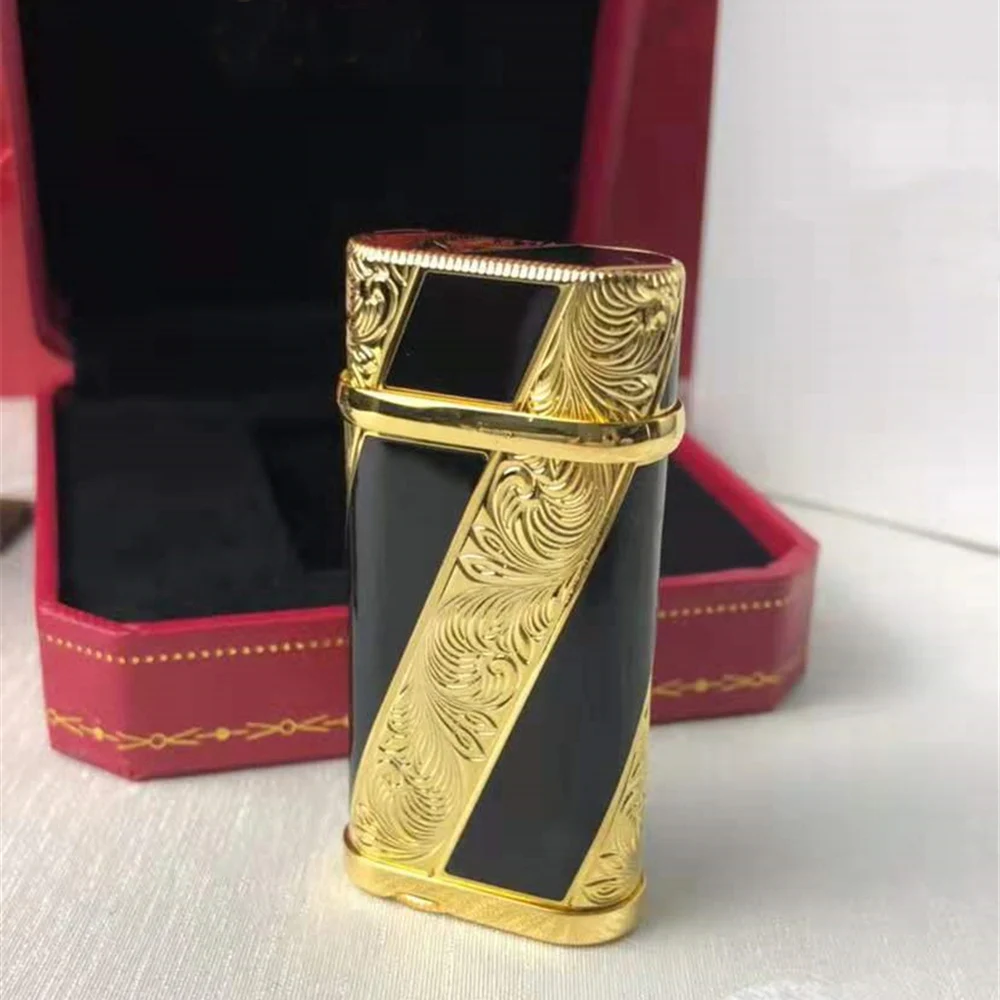 

100% Зажигалка для сигарет Мужская, с напылением, с камнями в коробке