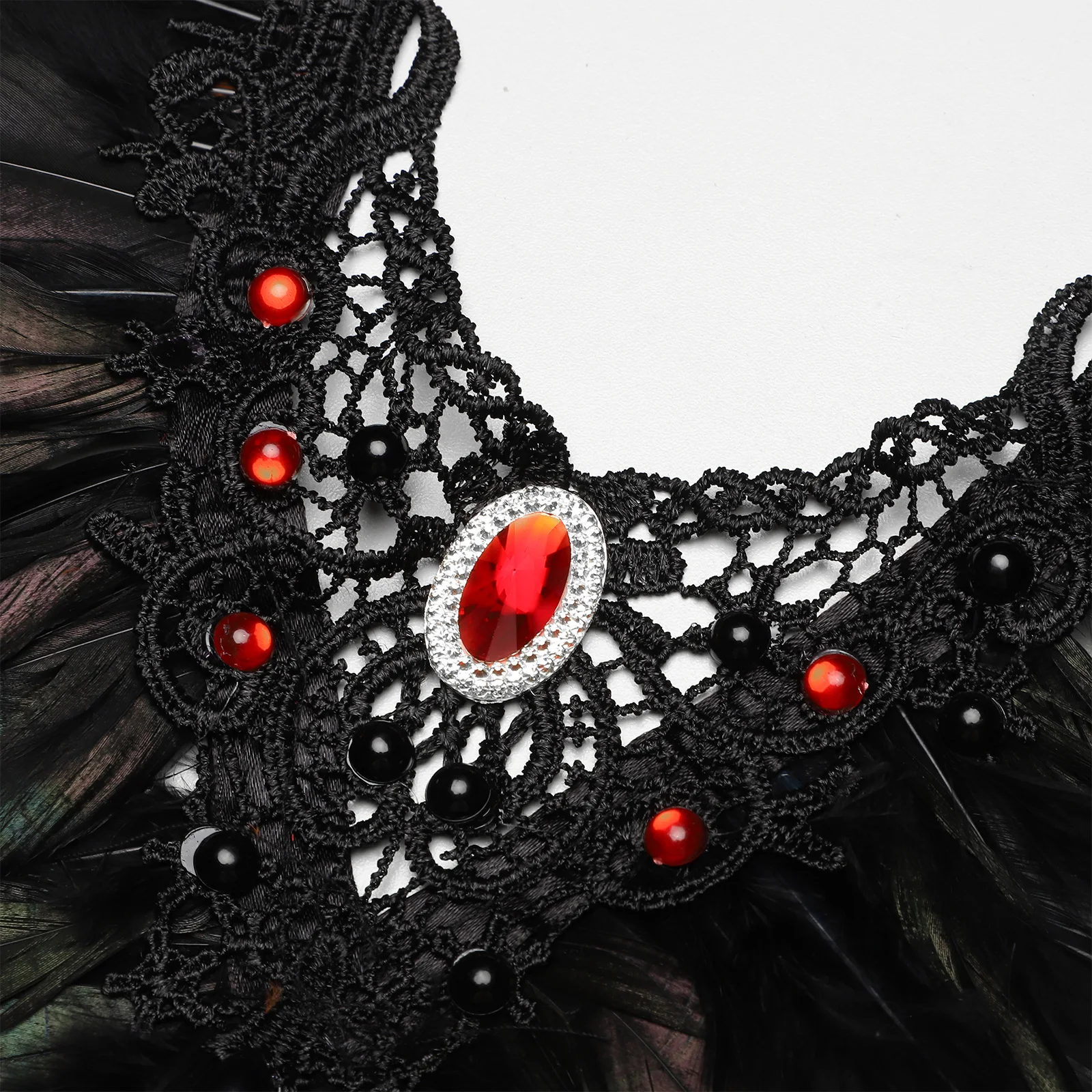 Накидка для платья на Хэллоуин искусственная шаль шарф женские шарфы шею