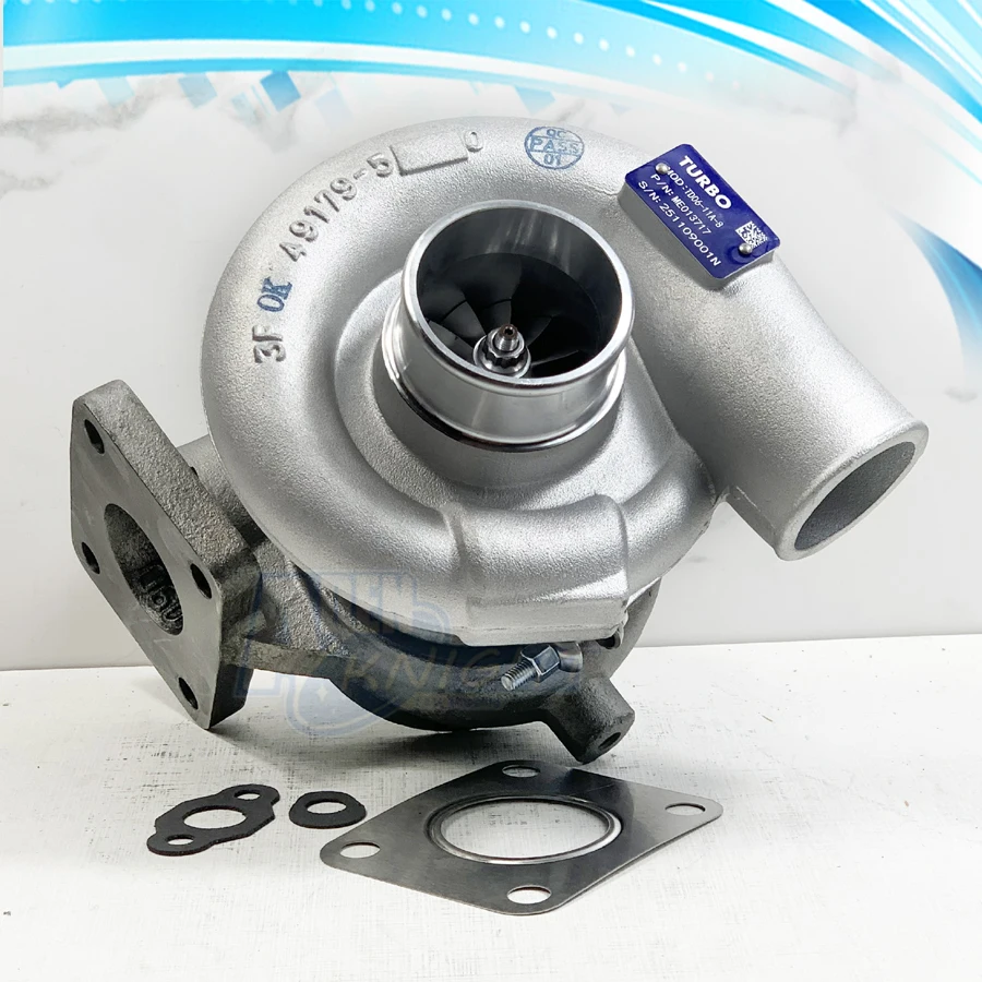 Фото Турбокомпрессор TD06 TD06-11A-8 49179-00220 ME013714 для Mitsubishi Fuso Canter LWK 4D31T 3.3L ME013717 49179-00210 №5