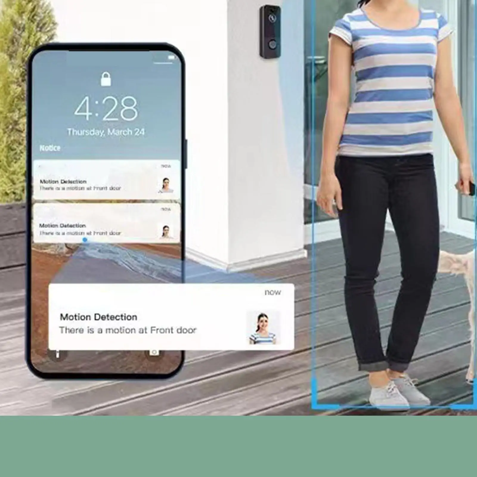 

Doorbell Camera Doorbell Ring Doorbell with Camera for Apartment