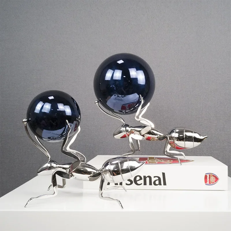 Металлические изделия ручной работы имитация скульптуры животных муравьи