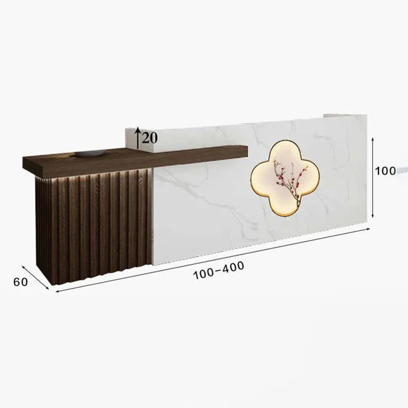 Администратор приемника салон парикмахерской стойка регистрации касса магазина