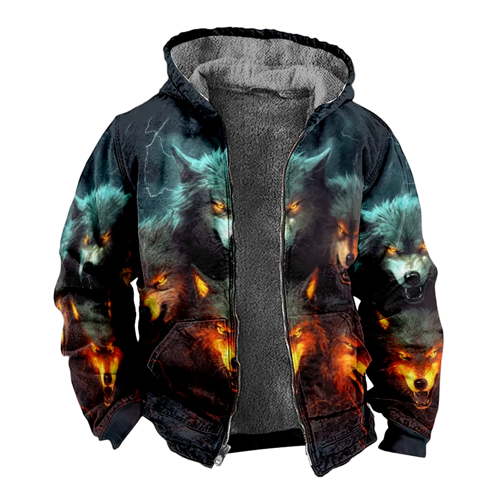 Мужские зимние куртки пальто винтажная хлопковая одежда с принтом для гольфа