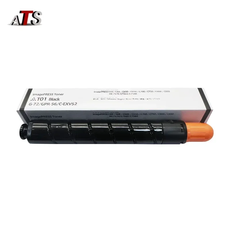 Тонер-картридж NPG72 GPR-56 C-EXV52 для Canon IRC7565 IRC7570 IRC7580 C7565 C7570 C7580 NPG-72 G72 G-72 Тонер-порошок