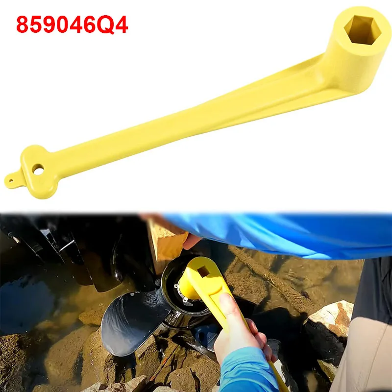 Полимерный пропеллерный ключ 1-1/16 дюйма гаечный 27 мм желтый для Mercury/Mercruiser/Alpha