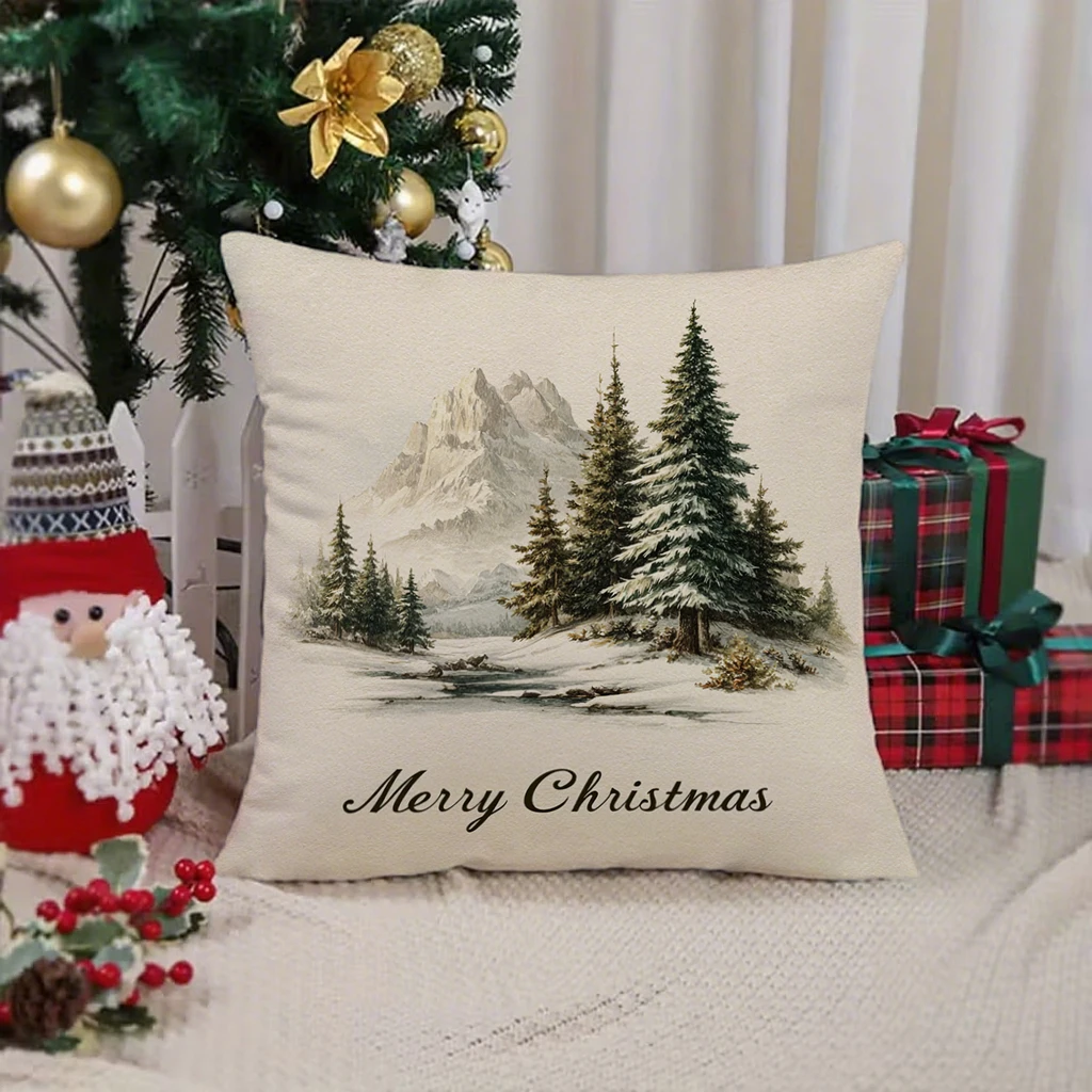 

Рождественские наволочки из полиэстера