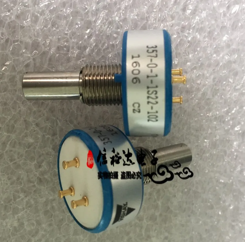 357-0-1-1S22-102 Проводящий пластиковый потенциометр 1K Новый