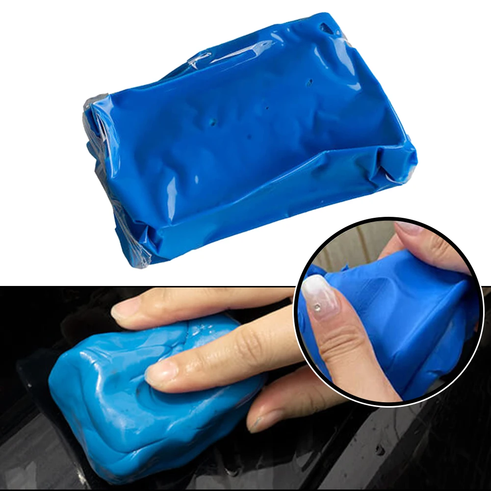 

Car Clay Bar Cleaning Kit Auto Vehicle Detailing Cleaning Remove Wash Blue Mud For Car Washing
