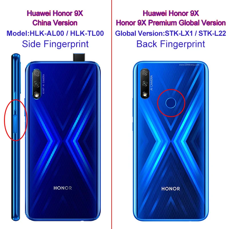 

6.59" For Huawei Honor 9X LCD Display Touch Screen Digitizer Assembly Replacement Parts For Honor 9X Pro Display Screen
