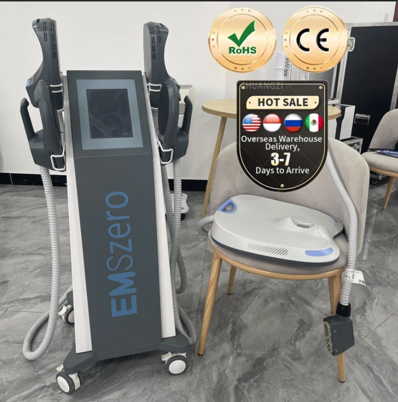 

New HIEMT HIEMSLIMF EMSZERO Electromagnetic Body Slimming Muscle Stimulate Fat Removal Building Muscle Body Slimming Machine CE