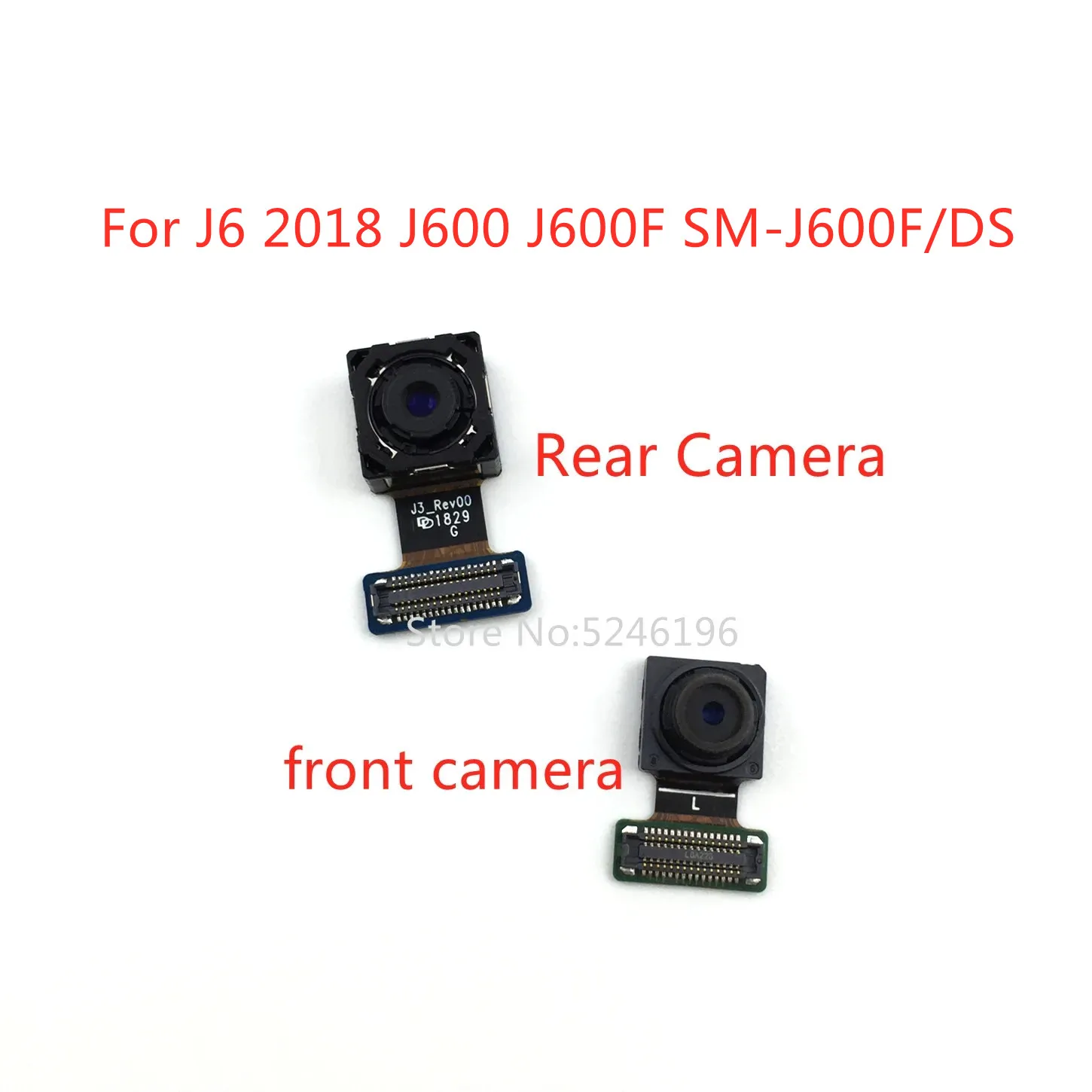 Модуль передней камеры для Samsung Galaxy J6 2018 J600 J600F SM-J600F/DS 1 шт.