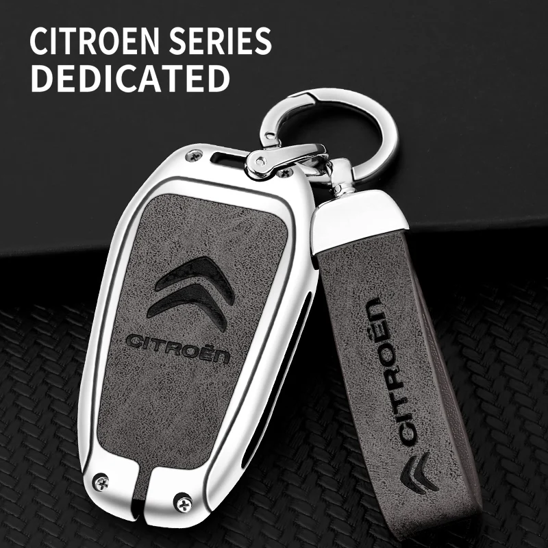 Кожаный автомобильный флип-чехол из цинкового сплава защитный чехол для