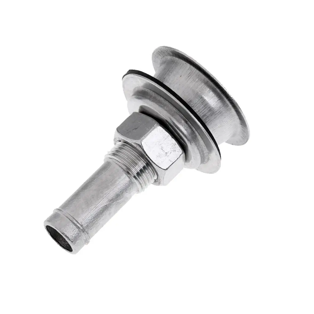 

Stainless Steel Straight Marine Boat Gas Tank /4'' Hose for Boat / Car