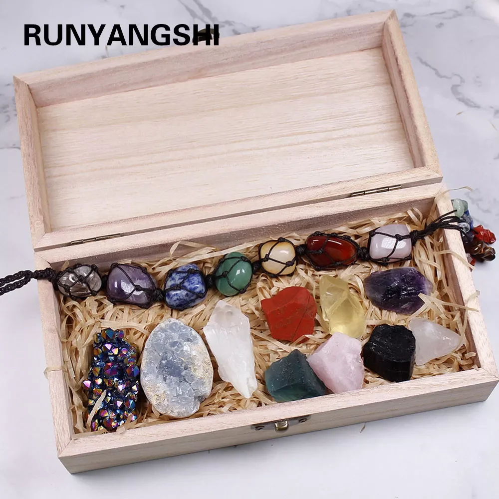 

11 шт. натуральный кристалл семь терапевтический камень необработанный энергетический камень кристальная кластерная руда стандарт для изы...