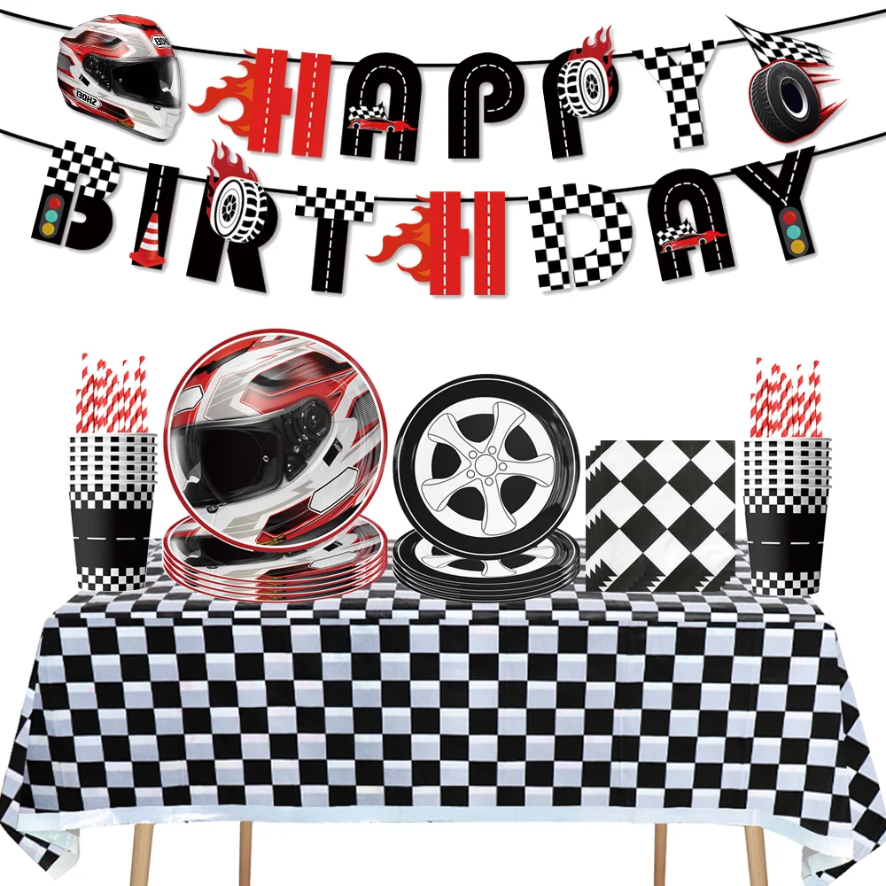 

Racing Game Birthday Party Decorations Cars Party Favors Tablecloth Cups Plates Boy Baby Shower Supplies Free Shipping Items