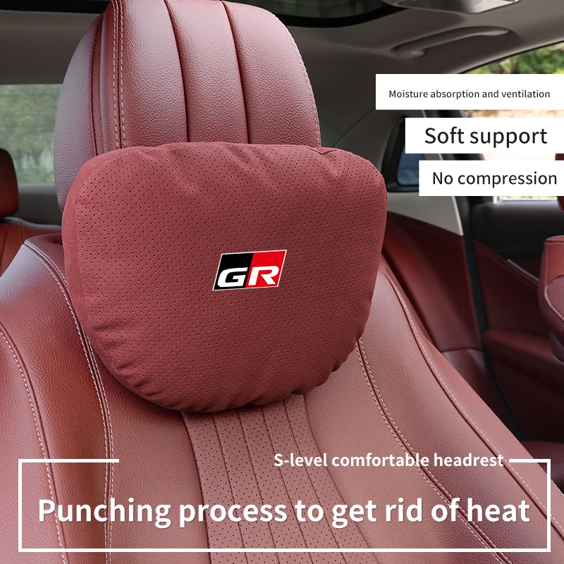 Для GR SPORT Toyota YARiS Supra Corolla Prius Harrier Camry Tacoma RZ Автомобильный подголовник Поддержка шеи